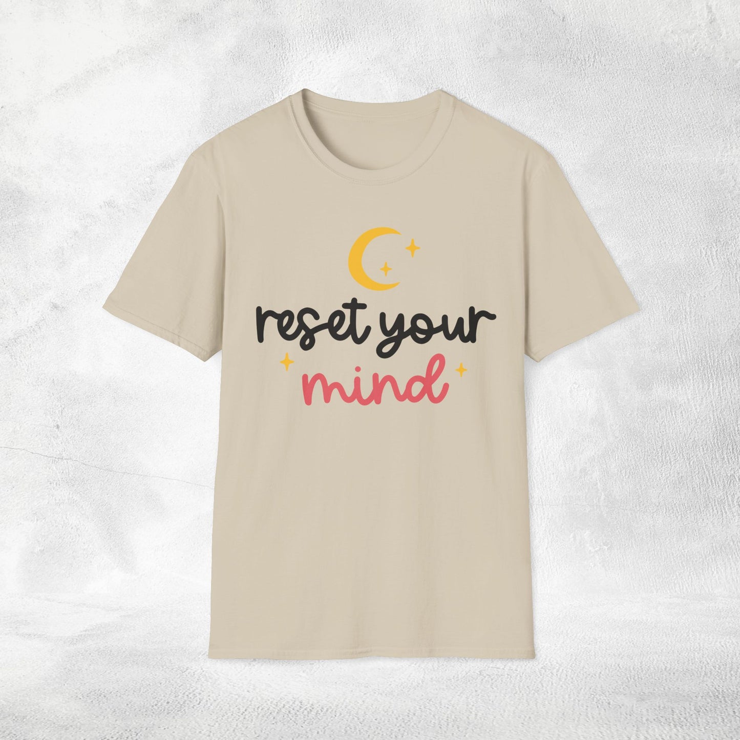 Womens Yoga shirt reset your mind