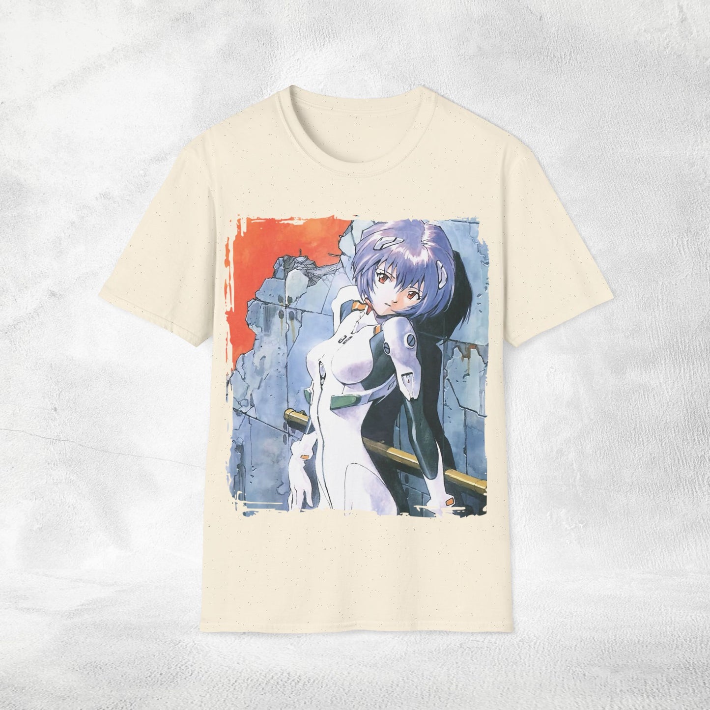 Unisex anime shirt Rei Ayanami