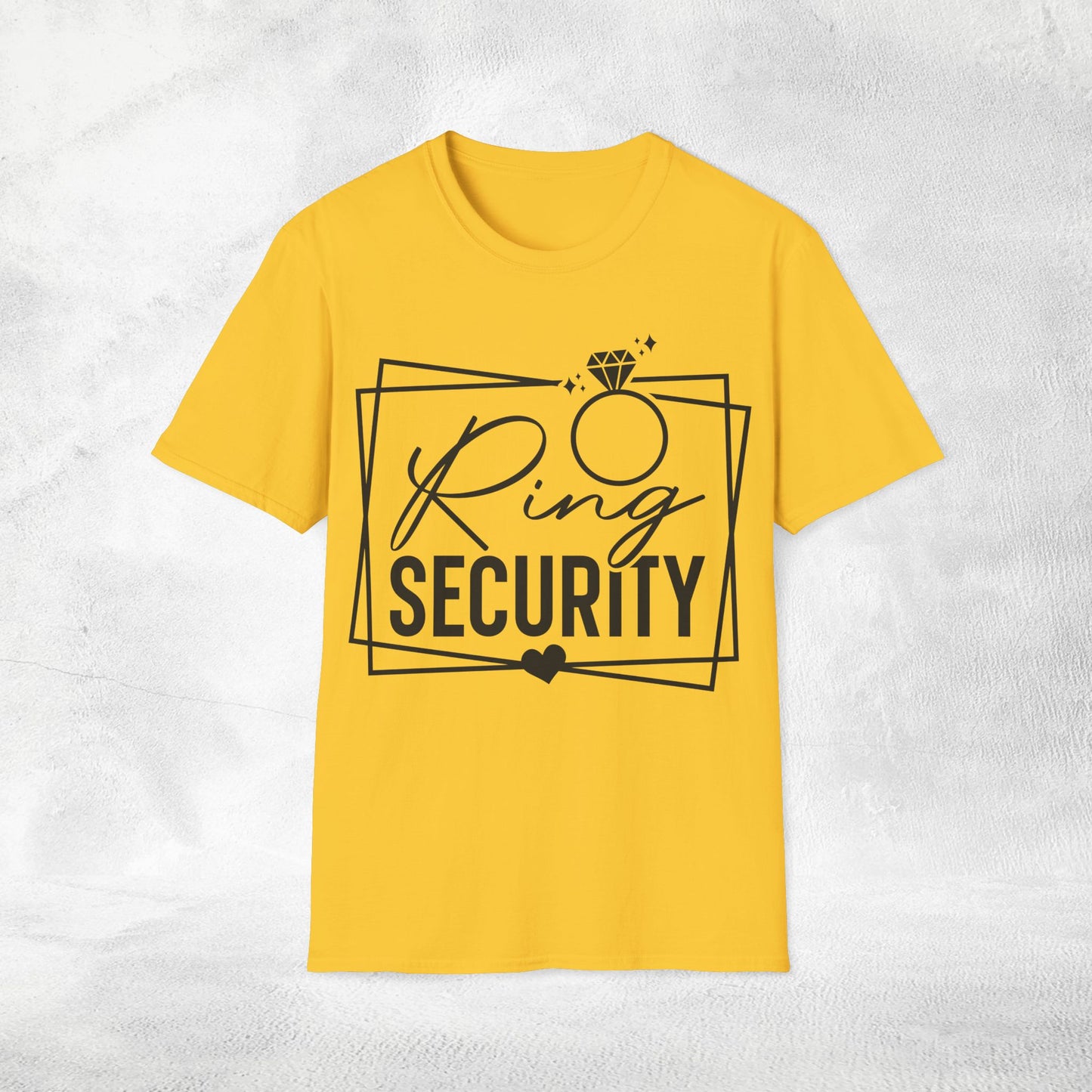 Womens T-Shirt ring security bachelorette party