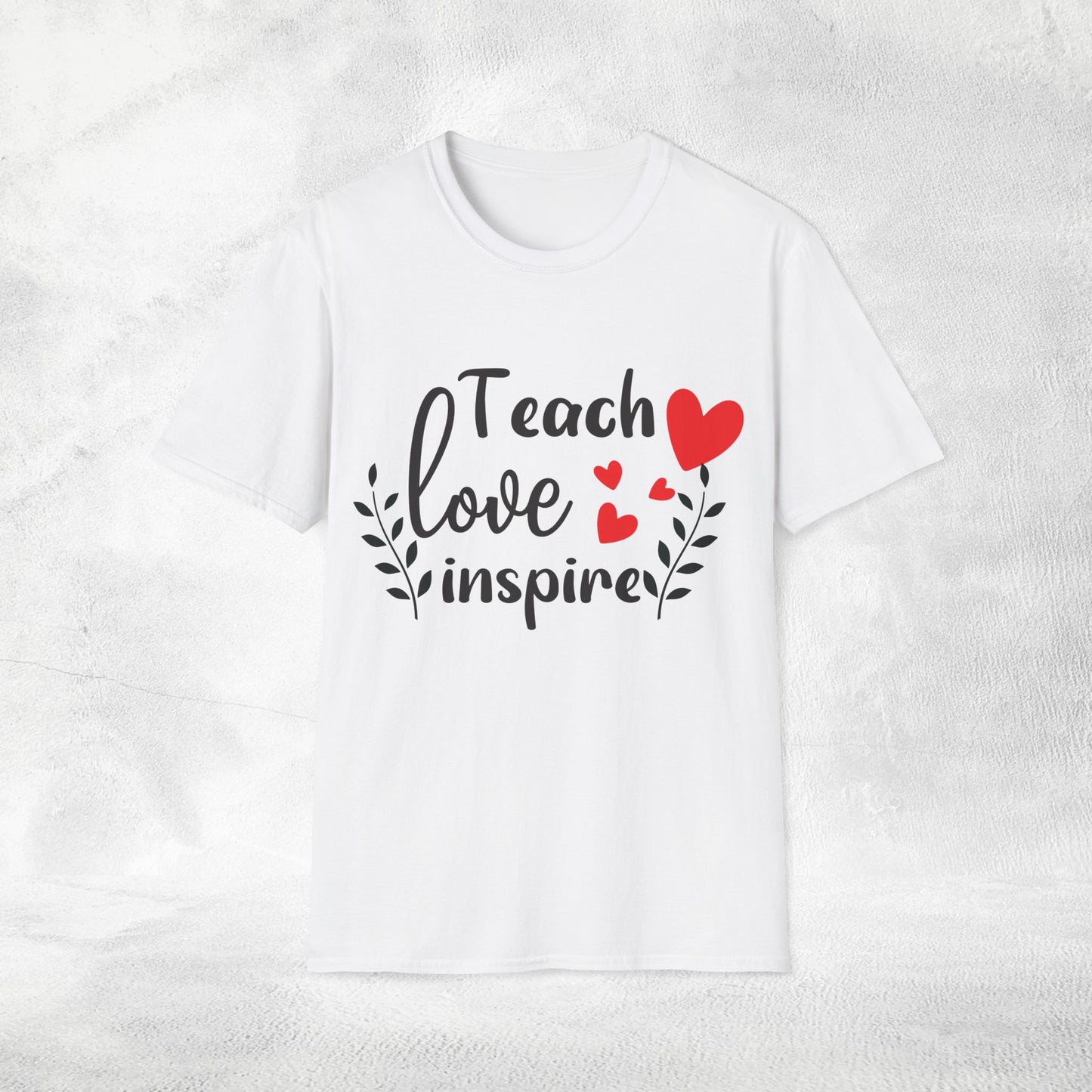 teacher shirt teach love inspire