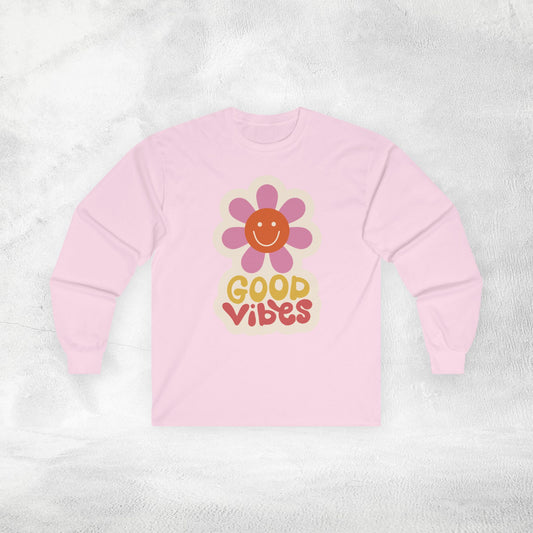Women's Long Sleeve Good Vibes