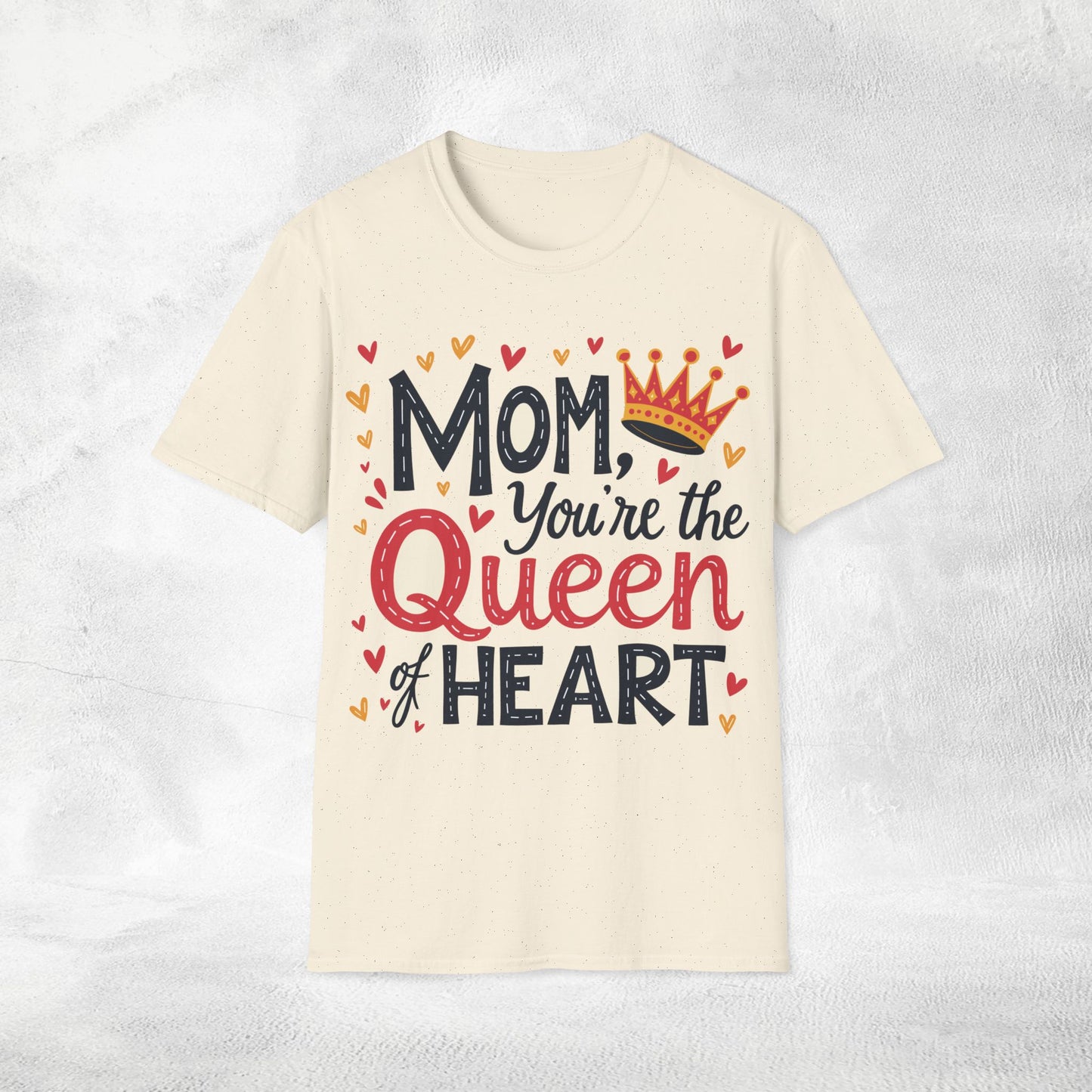 family shirt natural color edition queen of heart