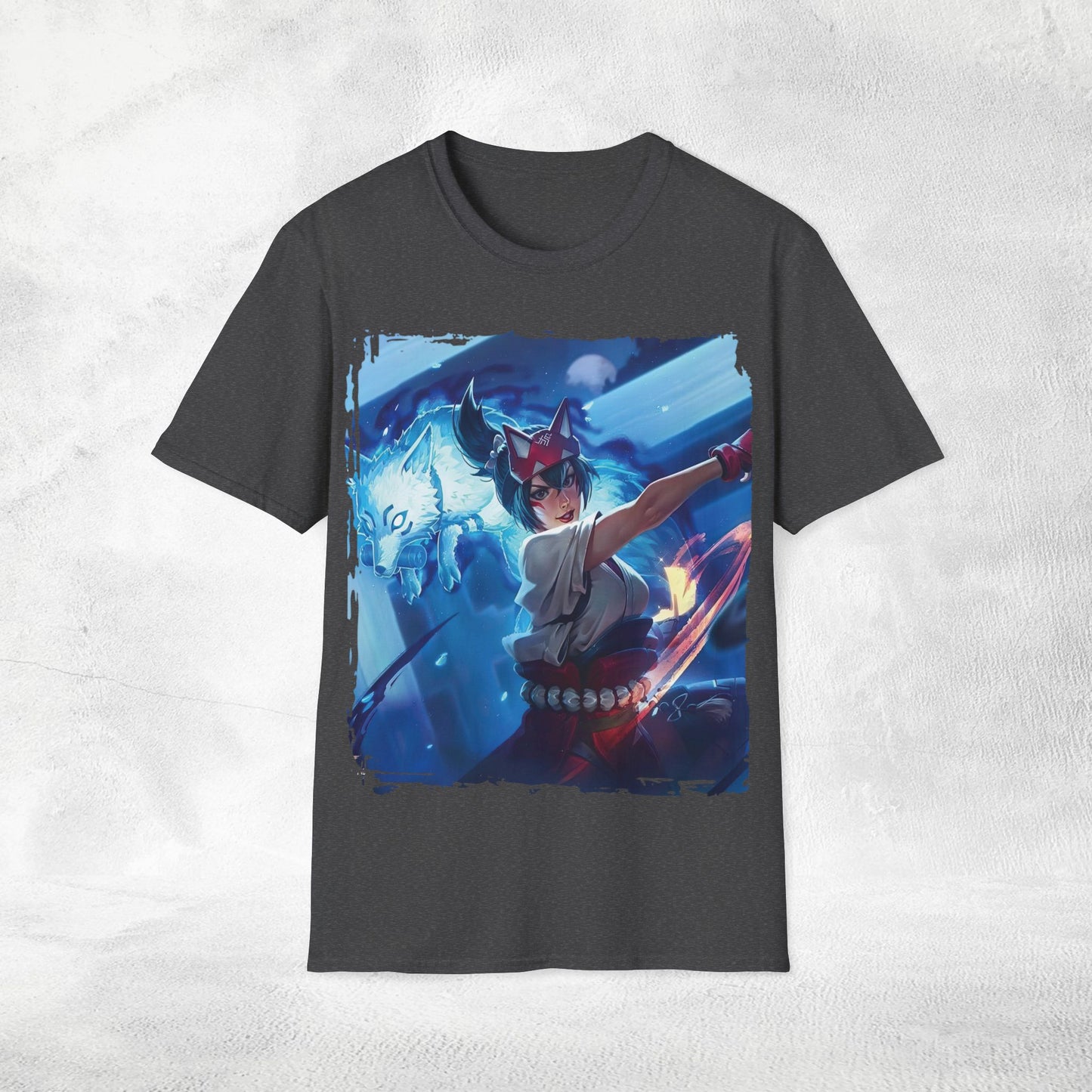 Unisex gaming shirt Overwatch Kiriko