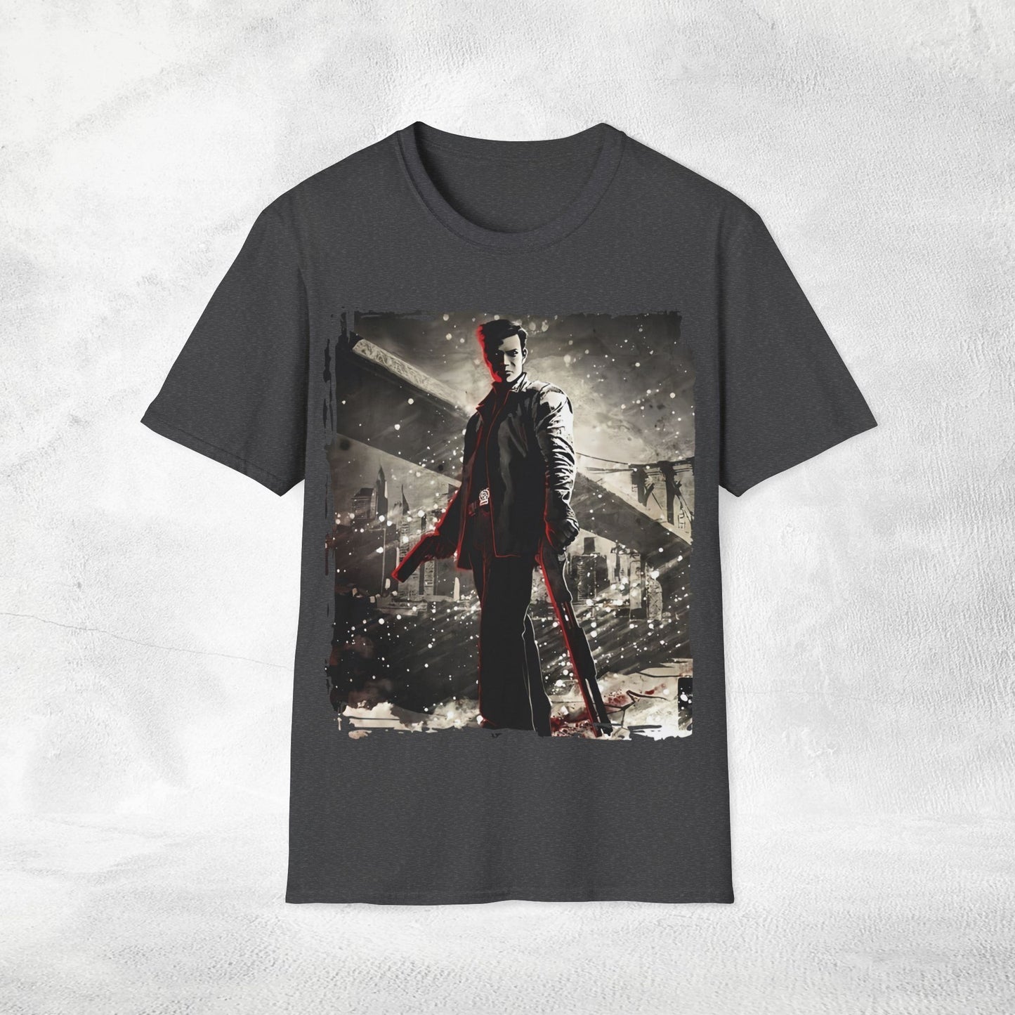 Unisex gaming shirt max payne