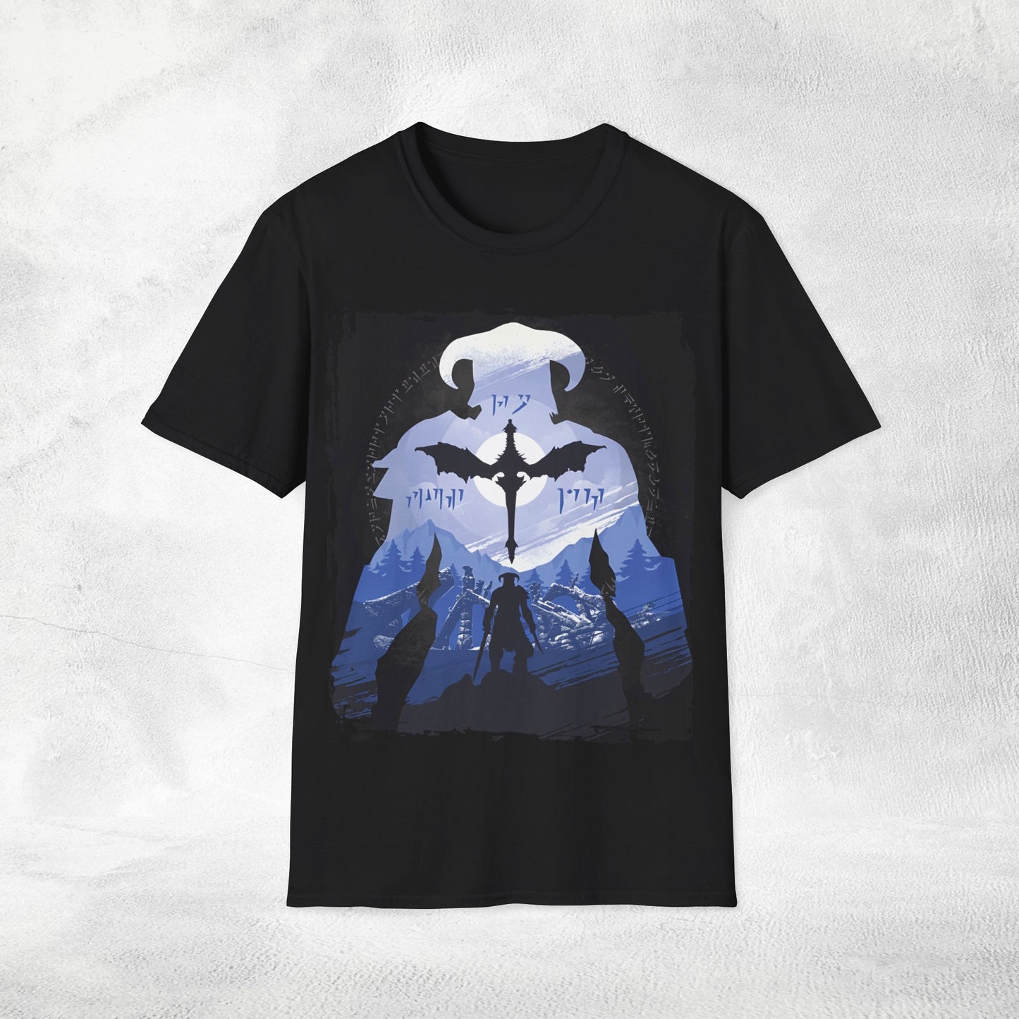 Unisex Gaming shirt Skyrim