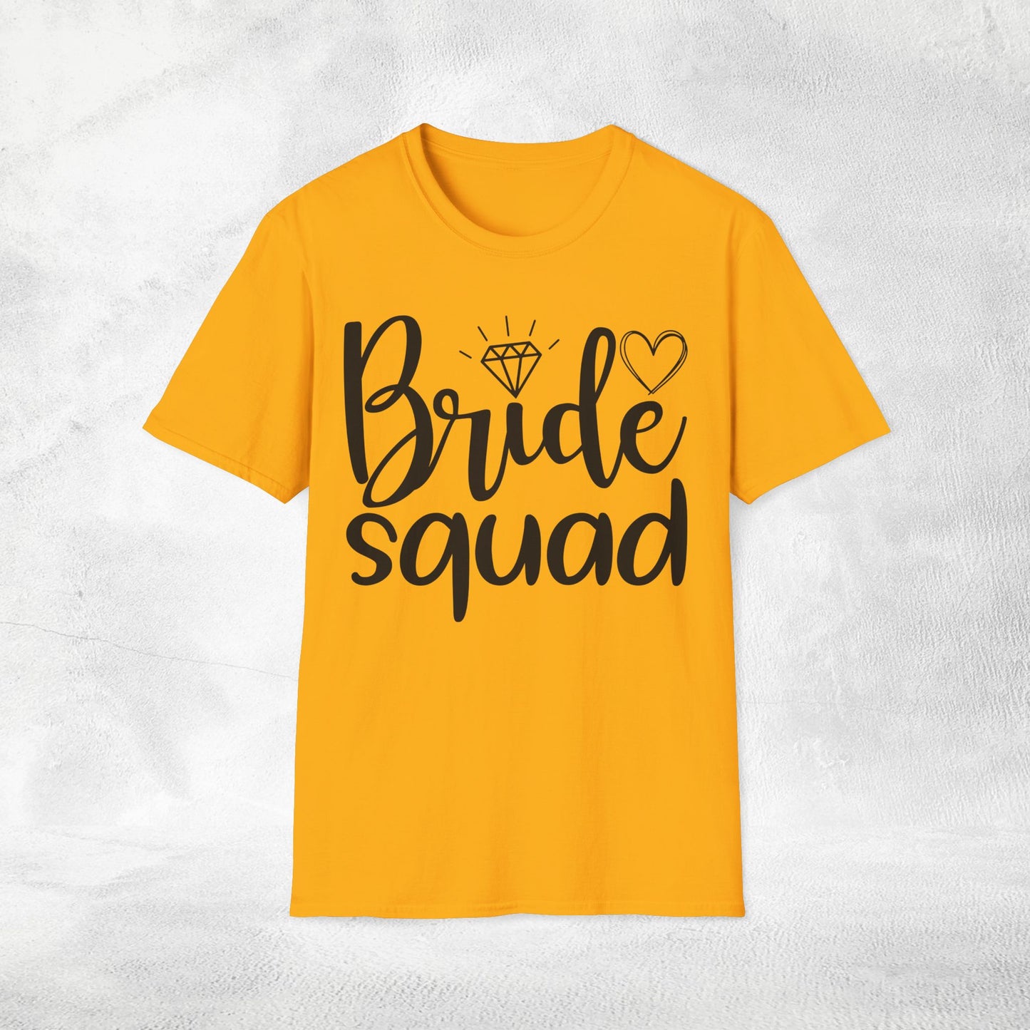 Women T-Shirt bride squad bachelorette party