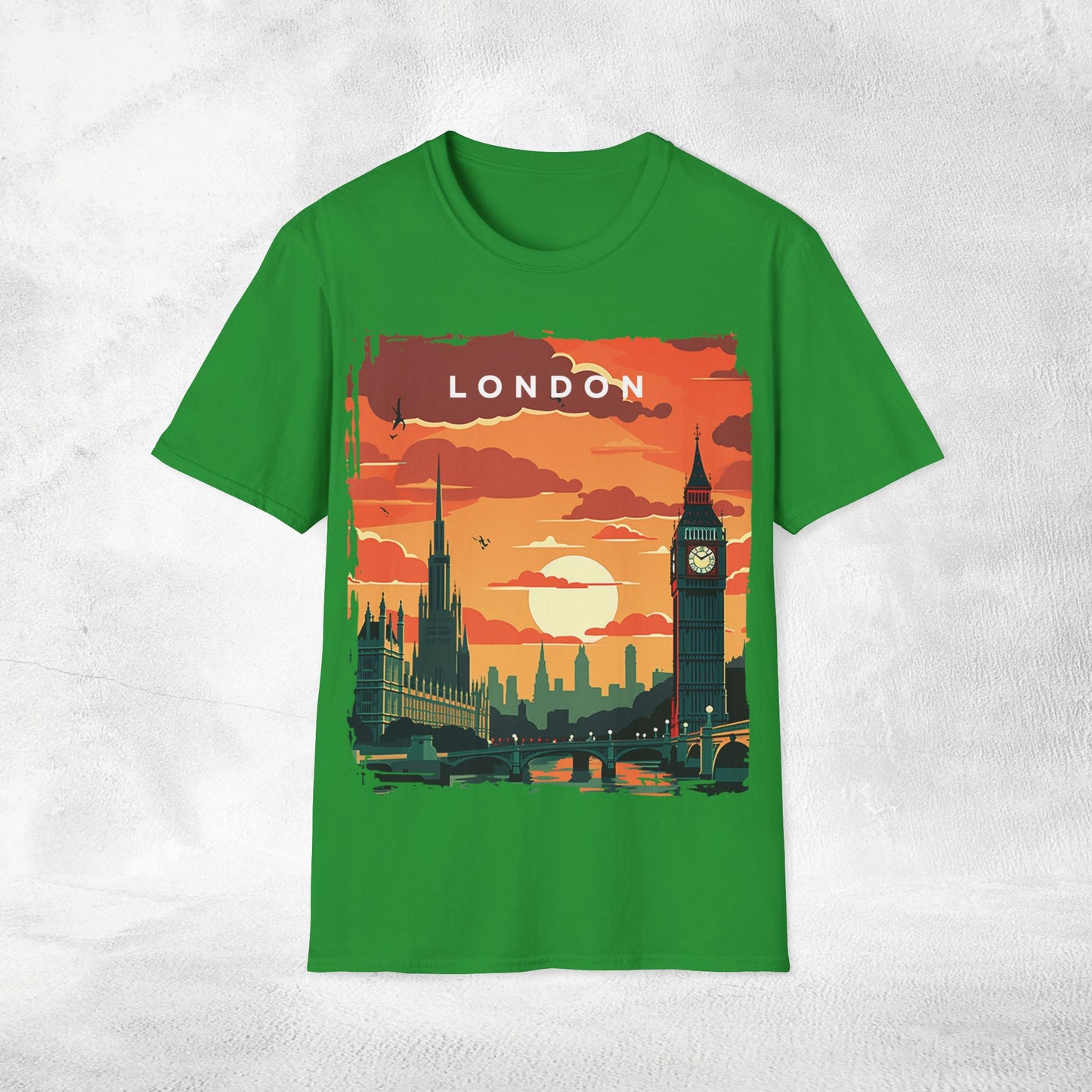 Women T-shirt London vacation tee