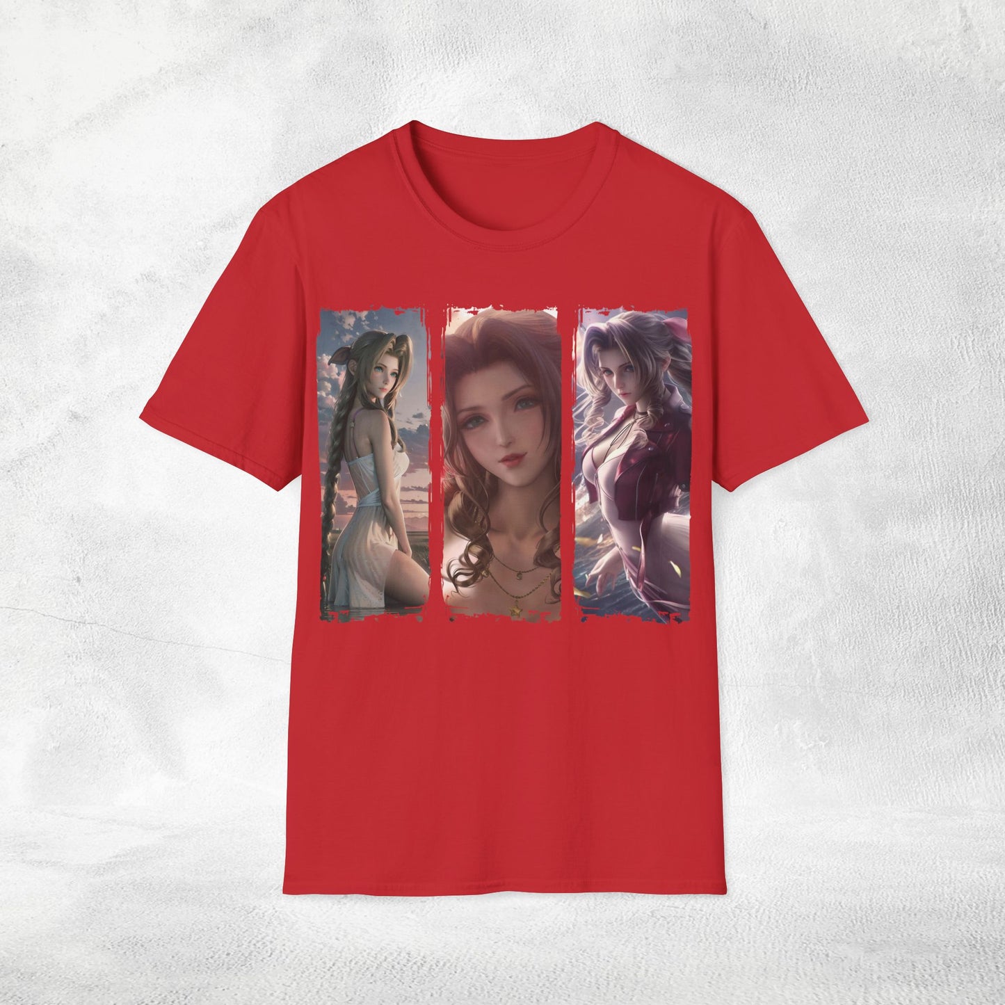 Unisex gaming shirt Final Fantasy Aerith Gainsborough
