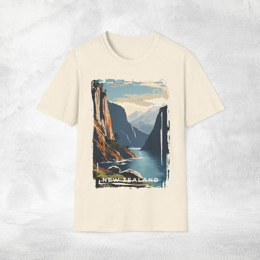 Women T-shirt New Zealand vacation tee
