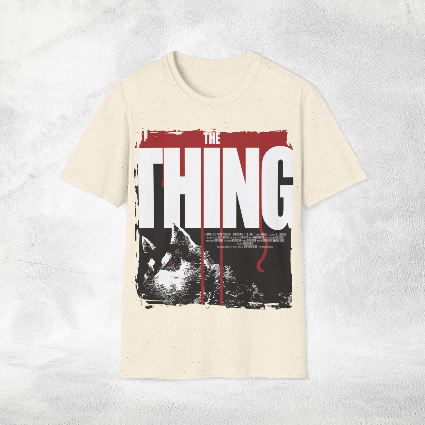 Unisex the Thing cult movies shirt