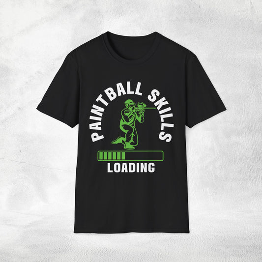 Unisex Paintball shirt Skills