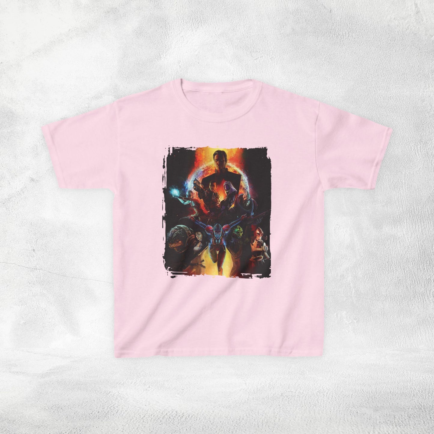 Kids  gaming shirt Mass Effect