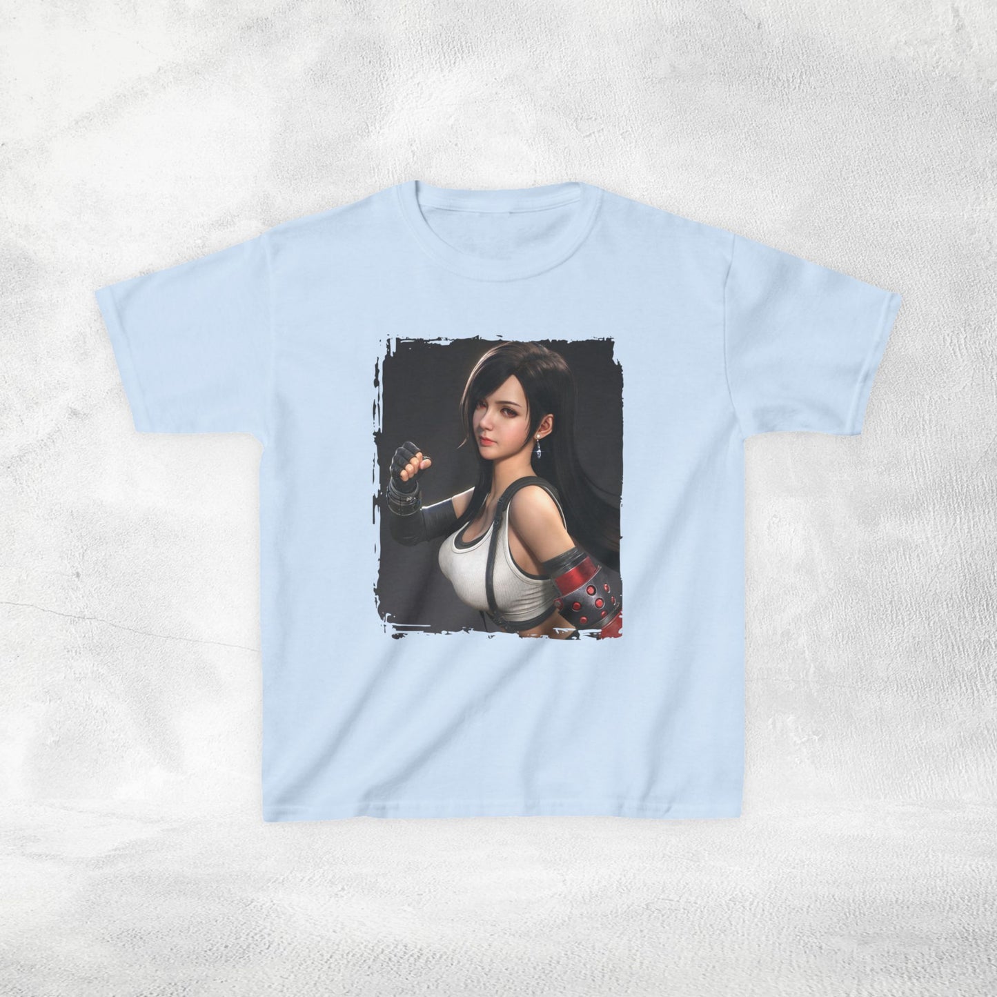 Kids gaming shirt Final Fantasy Tifa Lockhart