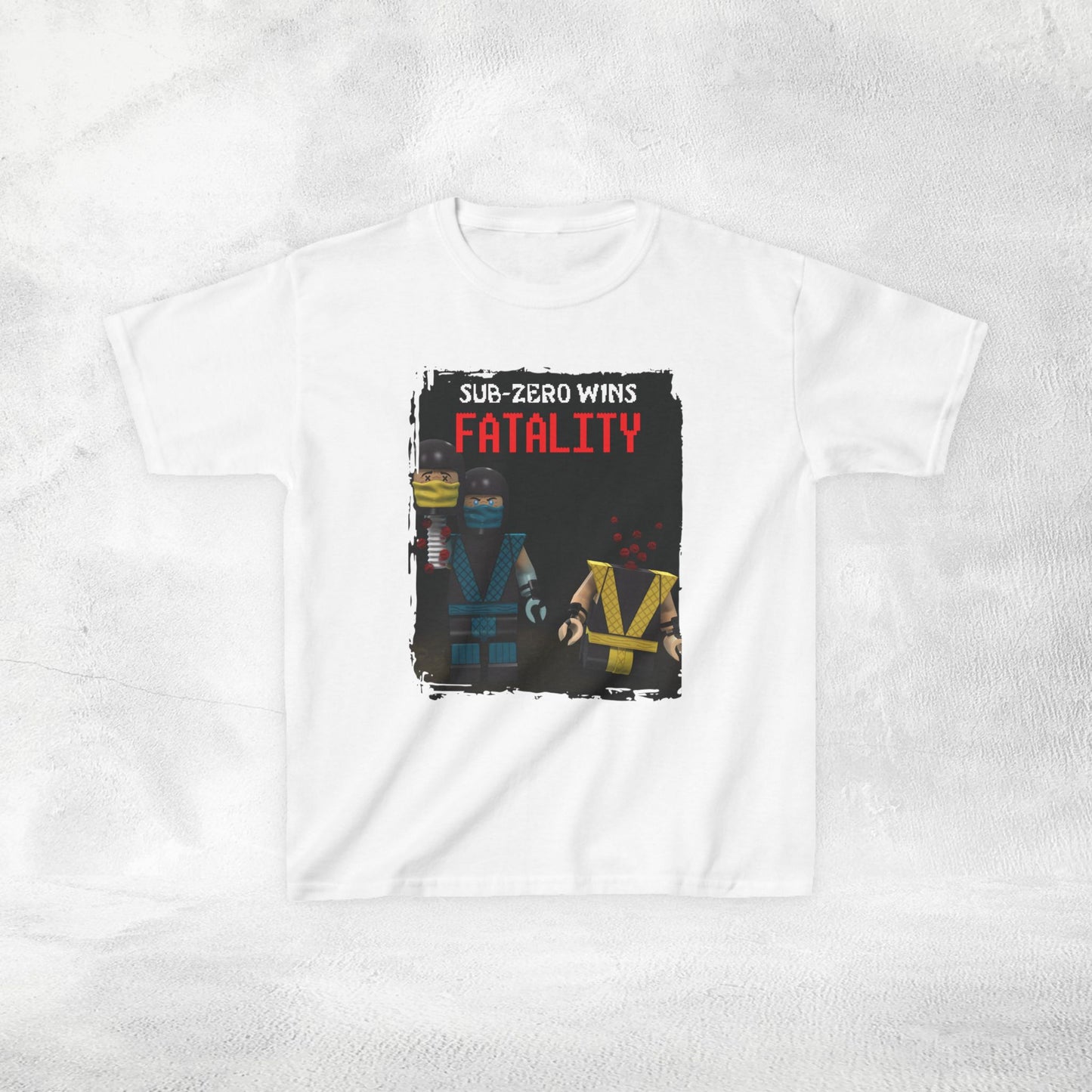 Kids  gaming shirt Mortal Kombat