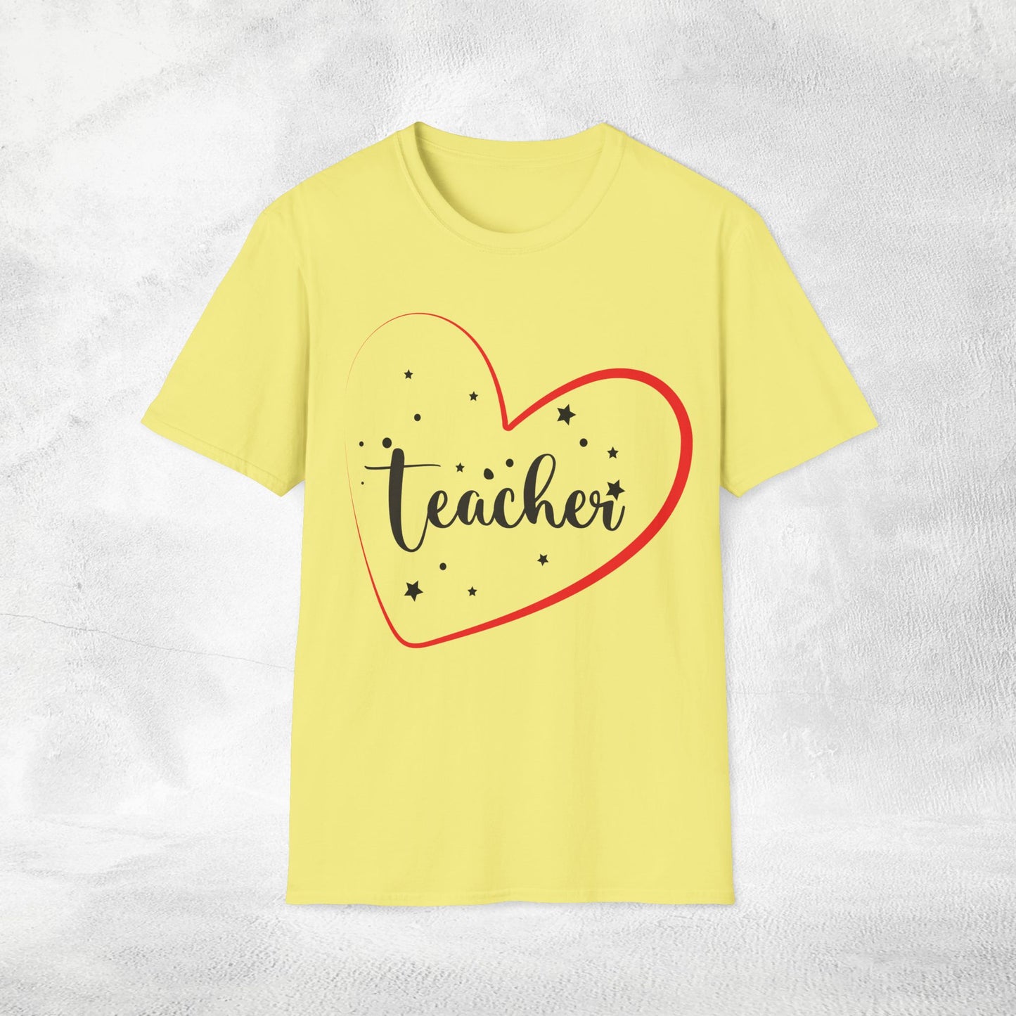 teacher shirt heart