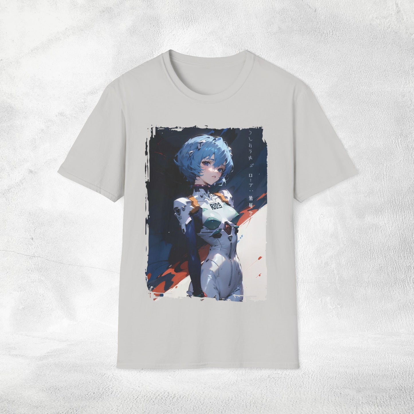 Unisex anime shirt Rei Ayanami