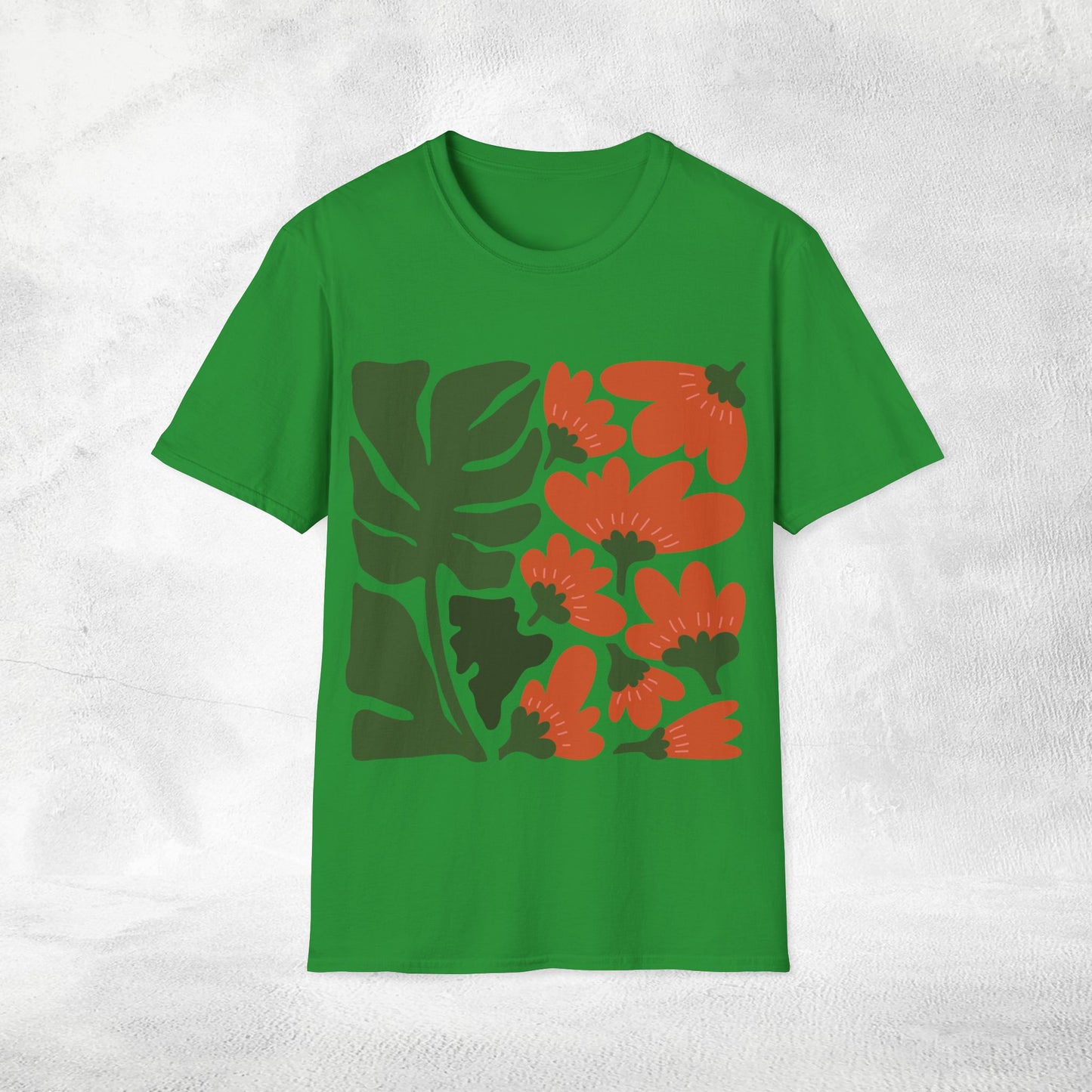 Womens shirt Dänische Blumen