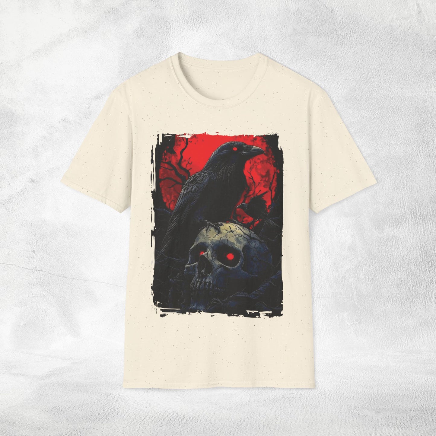 Unisex Gothic Shirt Crow
