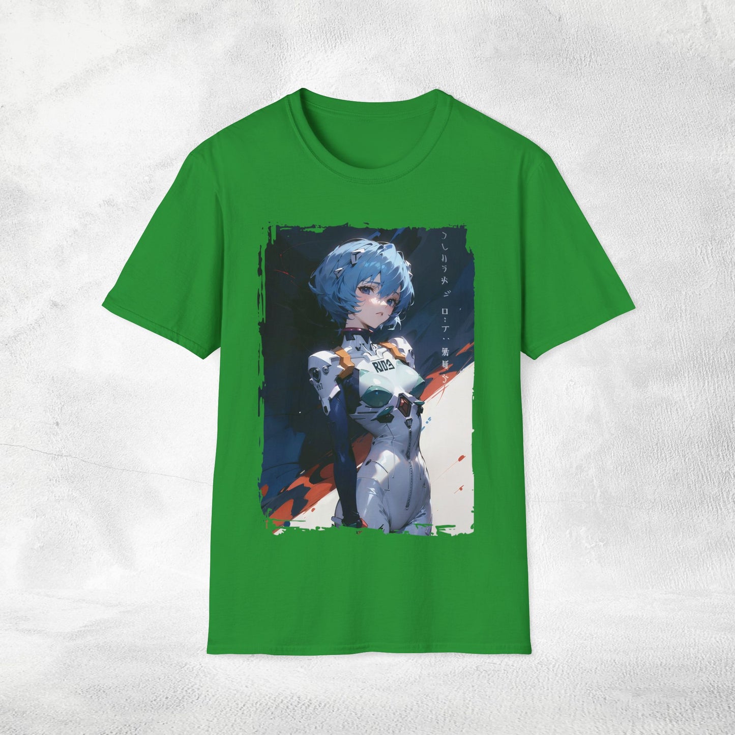 Unisex anime shirt Rei Ayanami