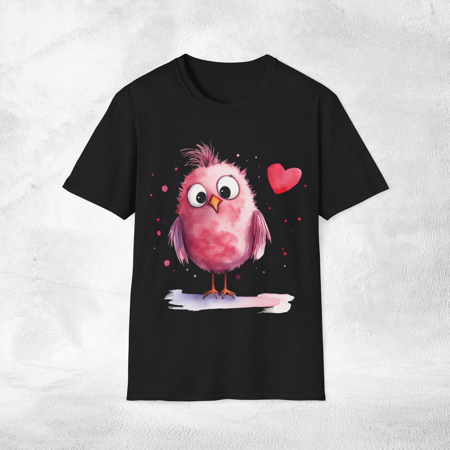 Unisex couples T-Shirt lovebird
