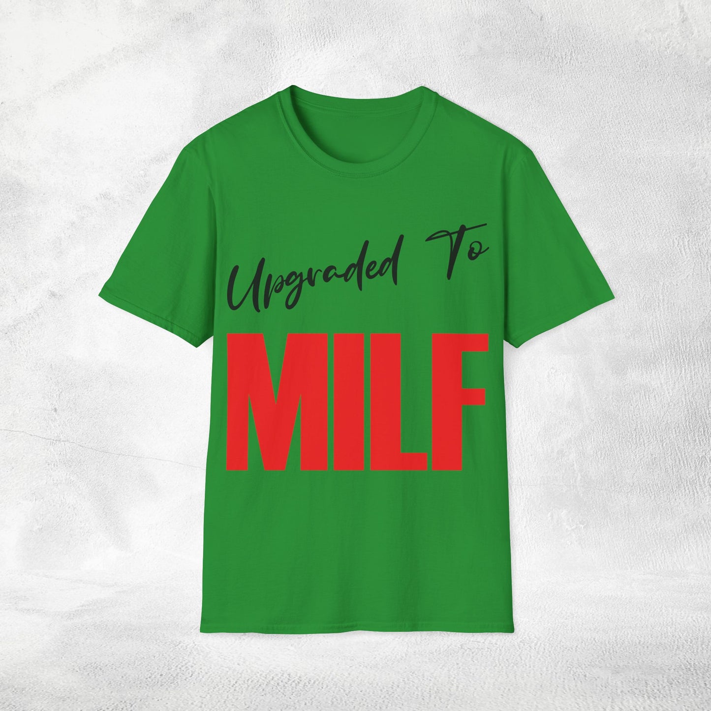 Womens Wifey T-shirt Upgraded to MILF