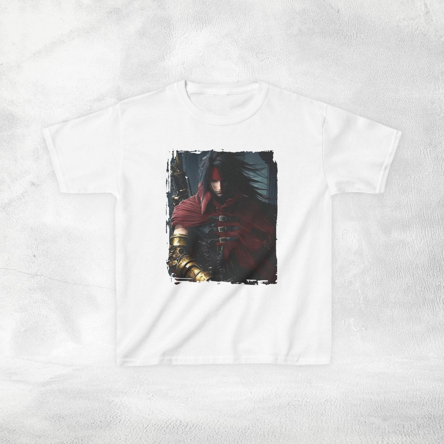 Kids gaming shirt Final Fantasy Vincent Valentine
