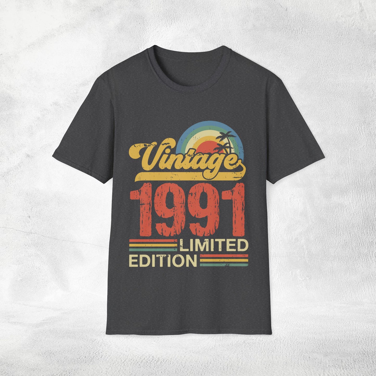 Unisex year of birth shirt 1991