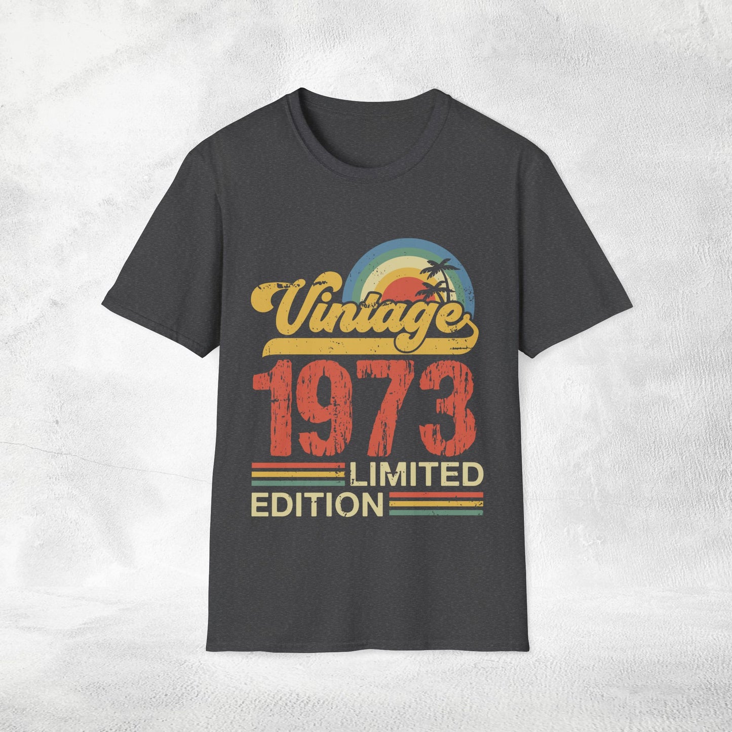 Unisex year of birth shirt 1973
