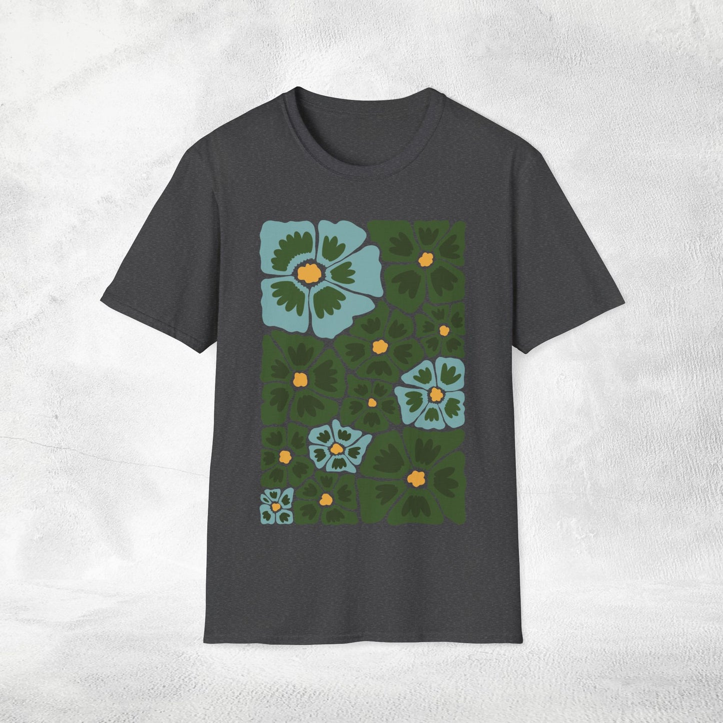 Womens shirt Dänische Blumen