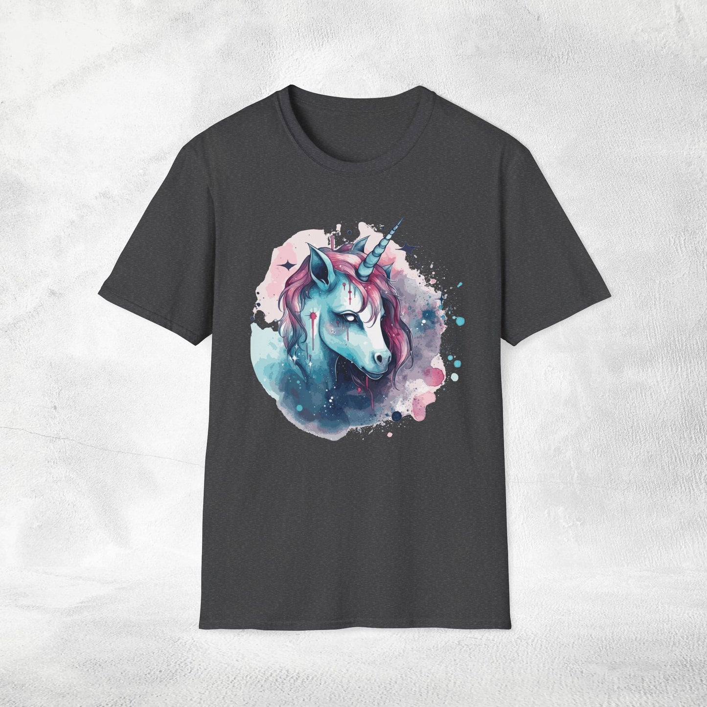 Unisex Gothic Shirt Pastel Unicorn