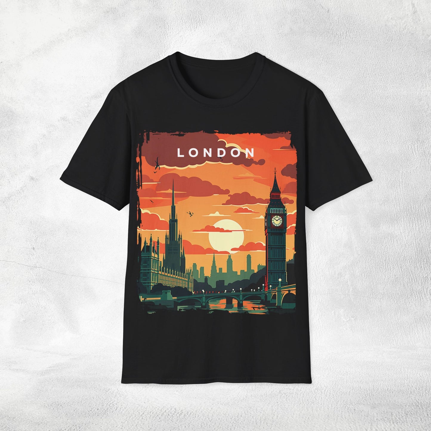 Women T-shirt London vacation tee
