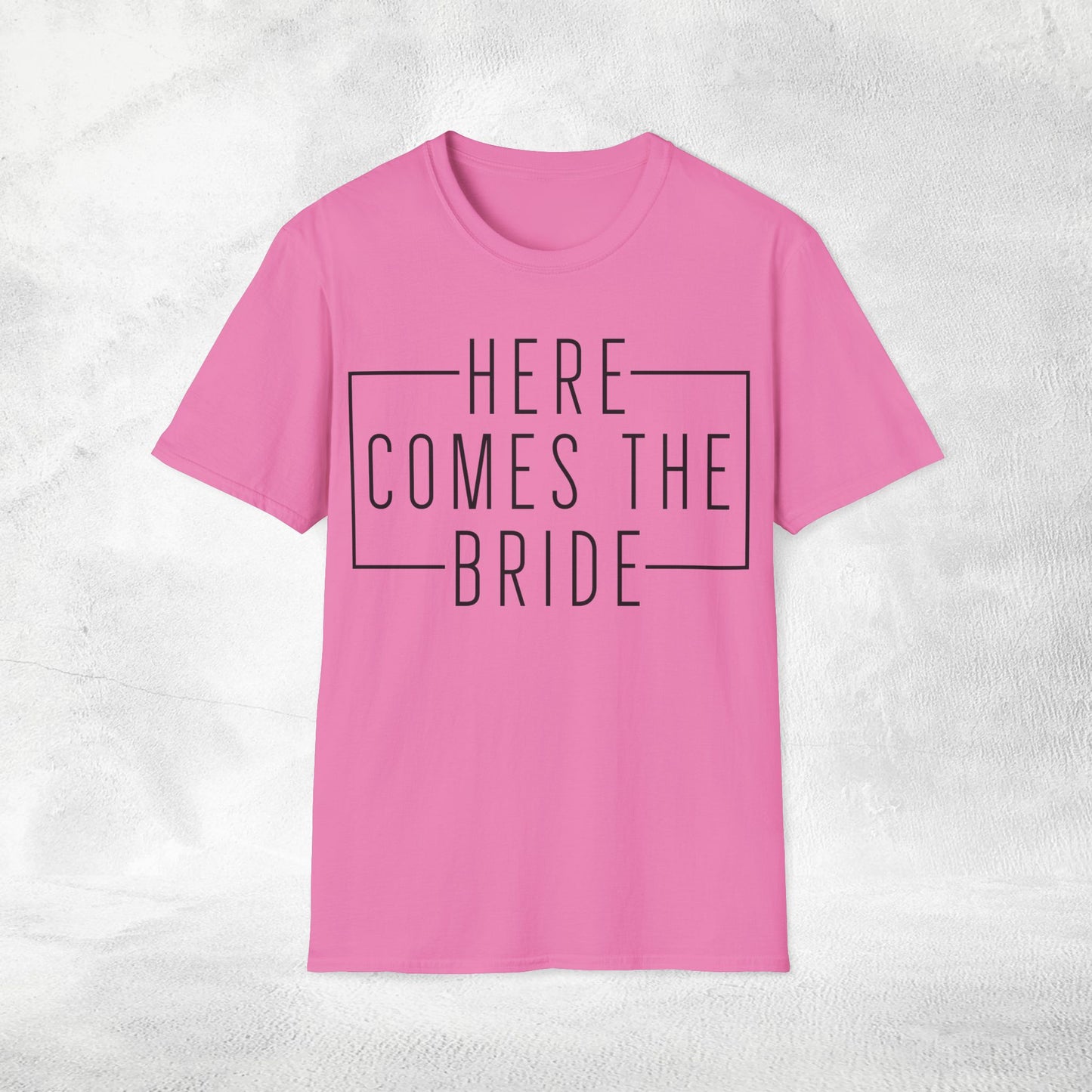 Women T-Shirt here comes the bride bachelorette party