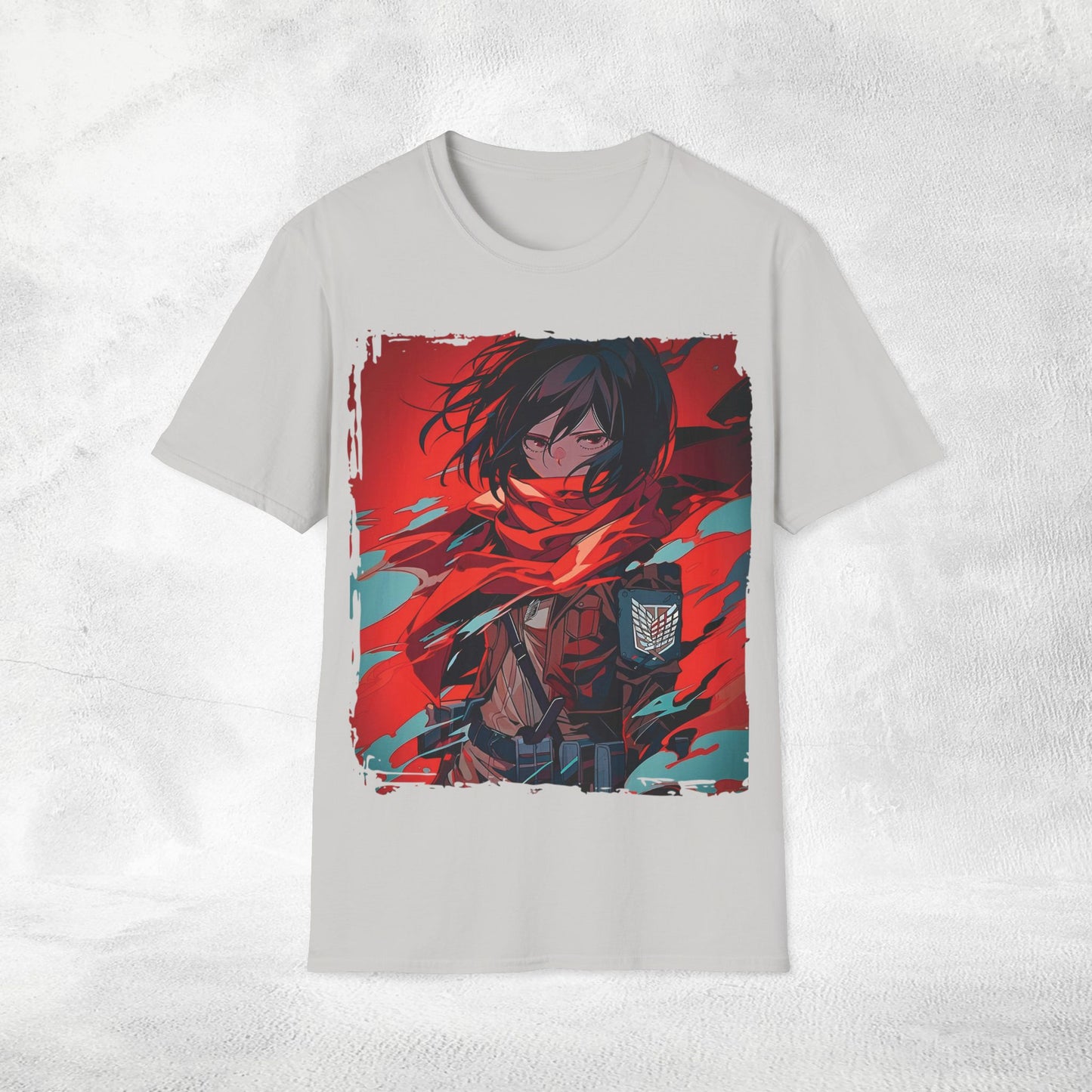 Unisex anime shirt Mikasa Ackerman