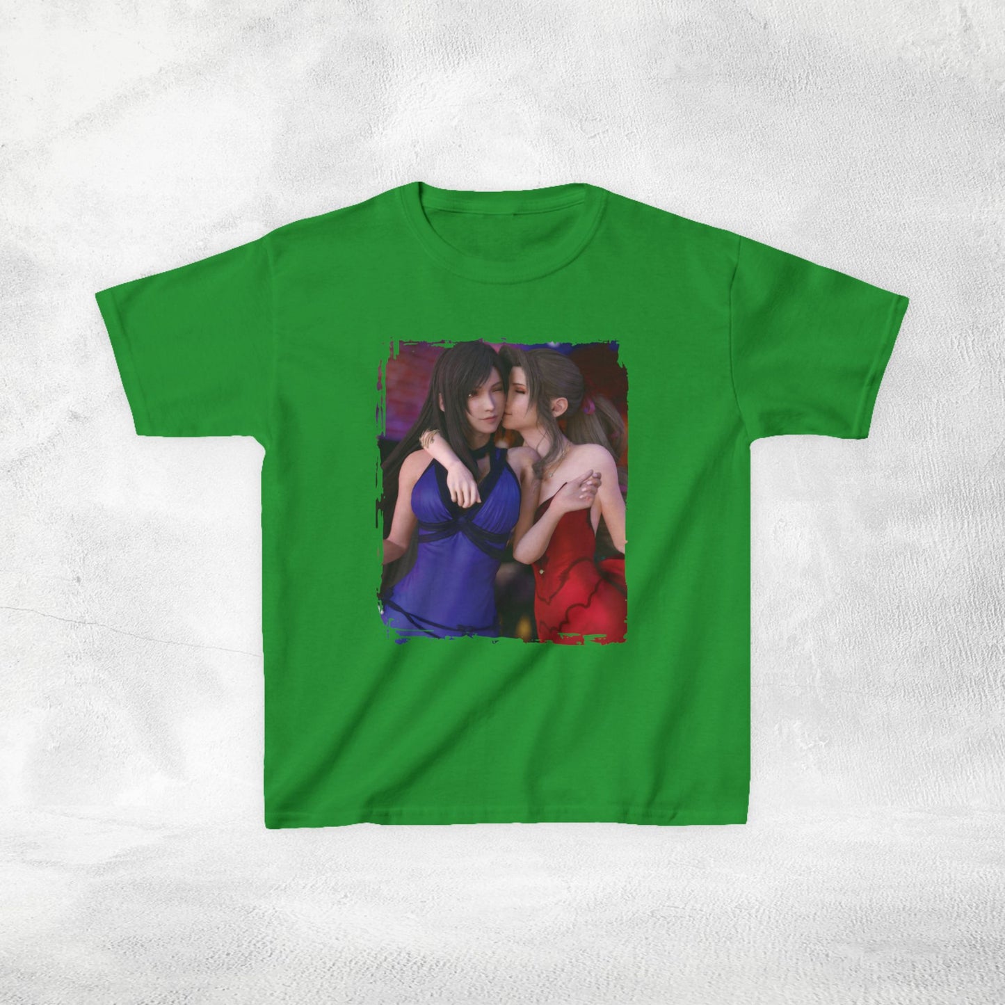 Kids gaming shirt Final Fantasy Tifa Lockhart and Aerith Gainsborough