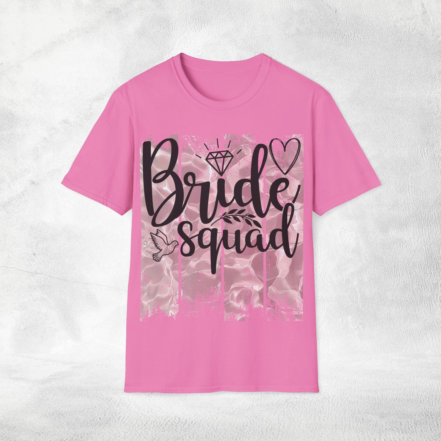 Women T-Shirt bride squad bachelorette party