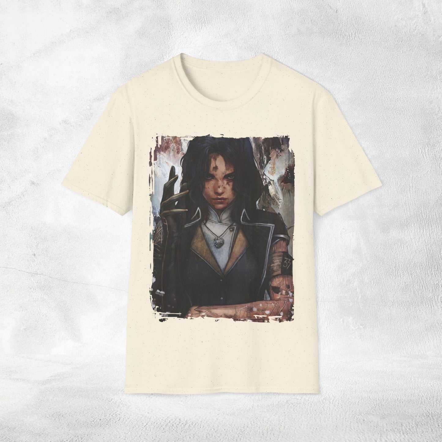 Unisex gaming shirt Expedition 33 Lune