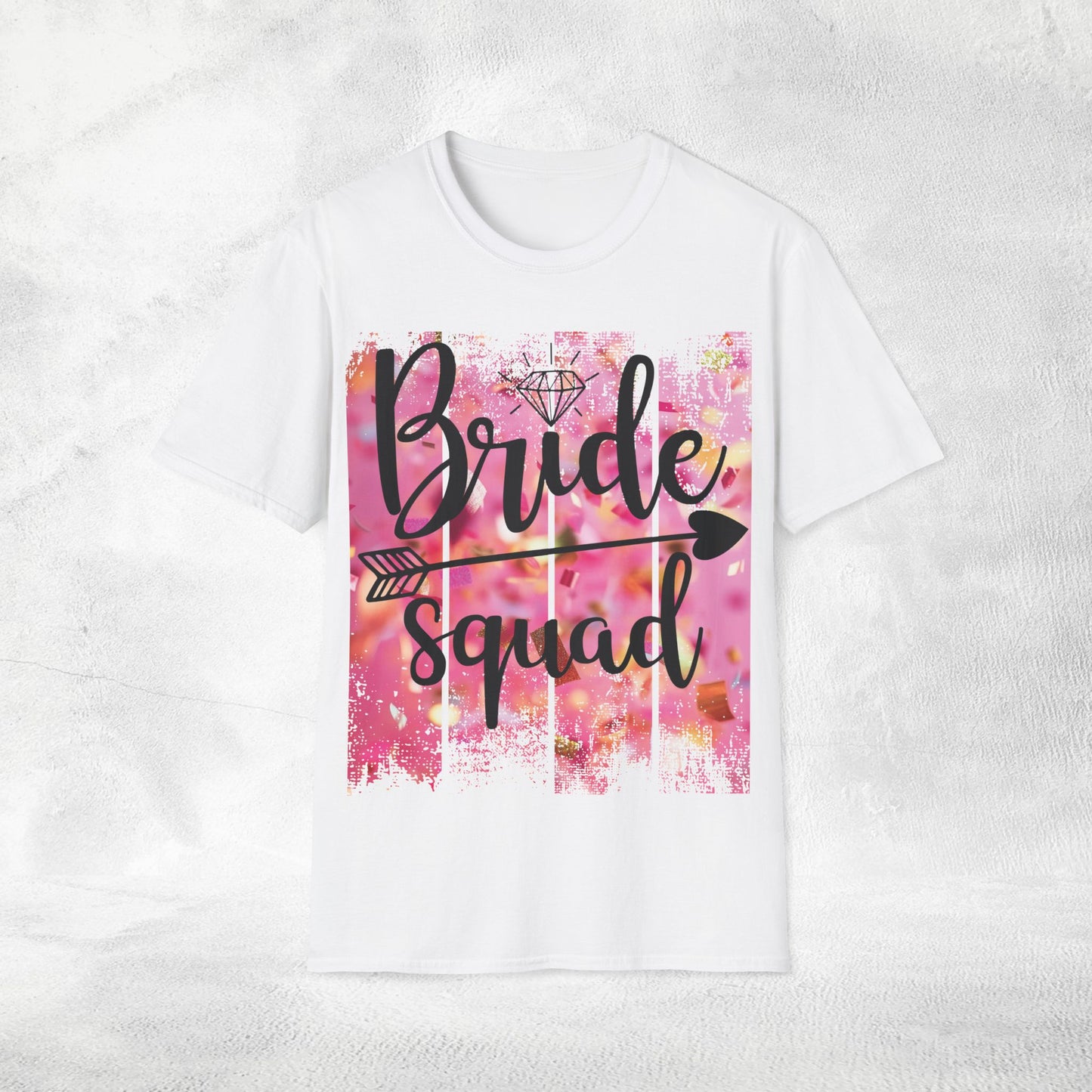 Women T-Shirt bride squad bachelorette party