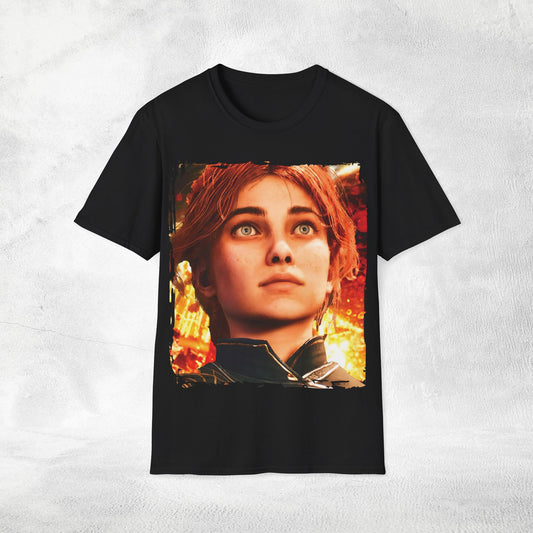 Unisex gaming shirt Expedition 33 Maelle