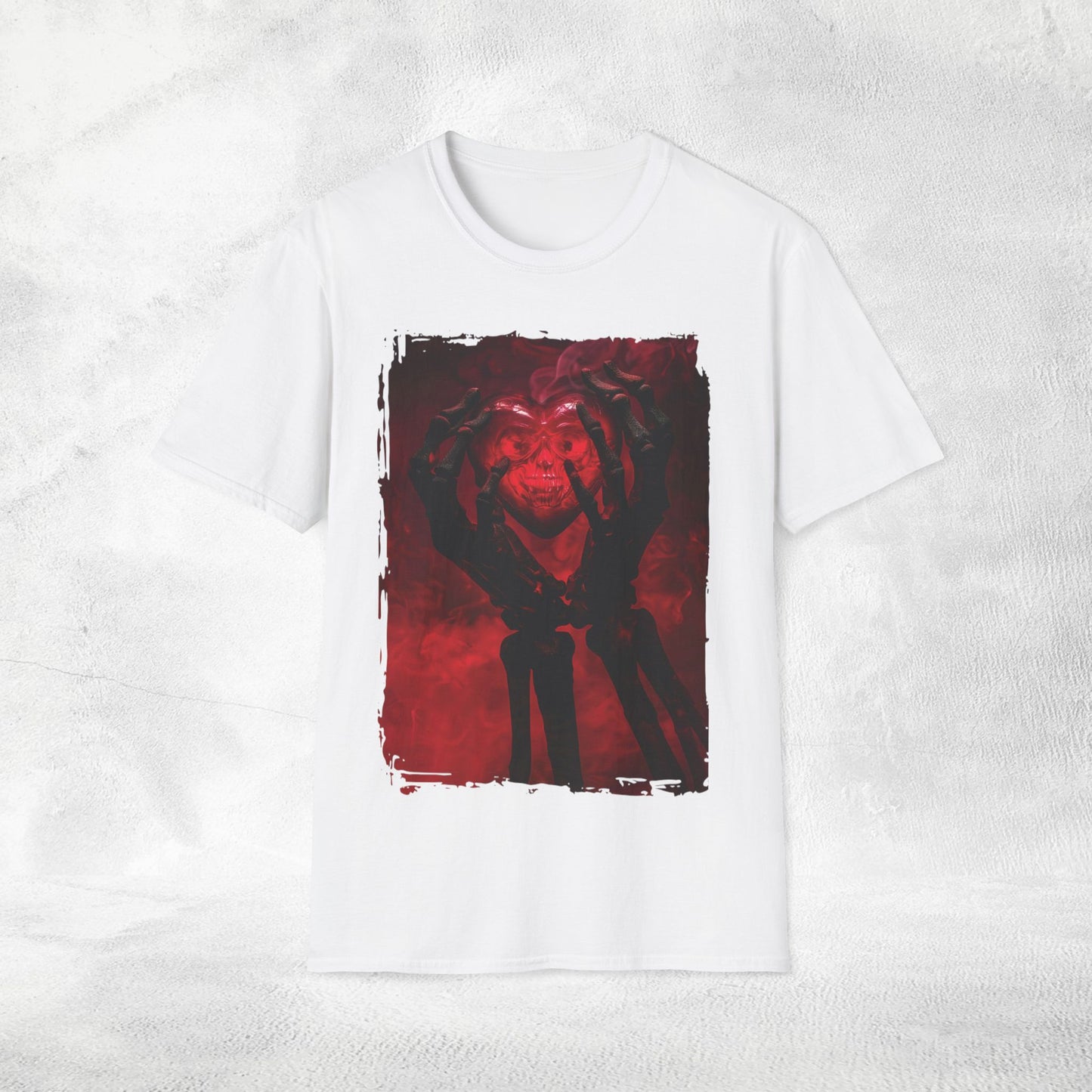 Unisex Gothic Shirt Heart