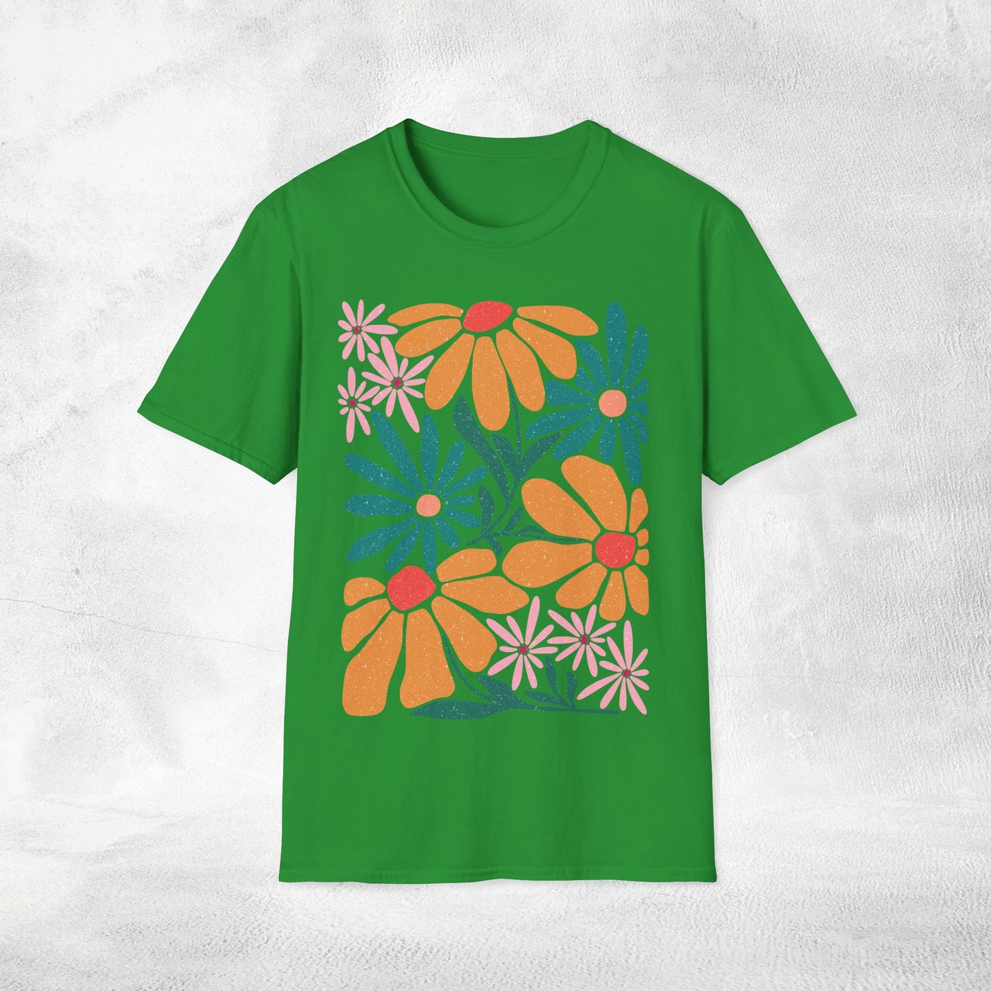 Womens shirt Dänische Blumen