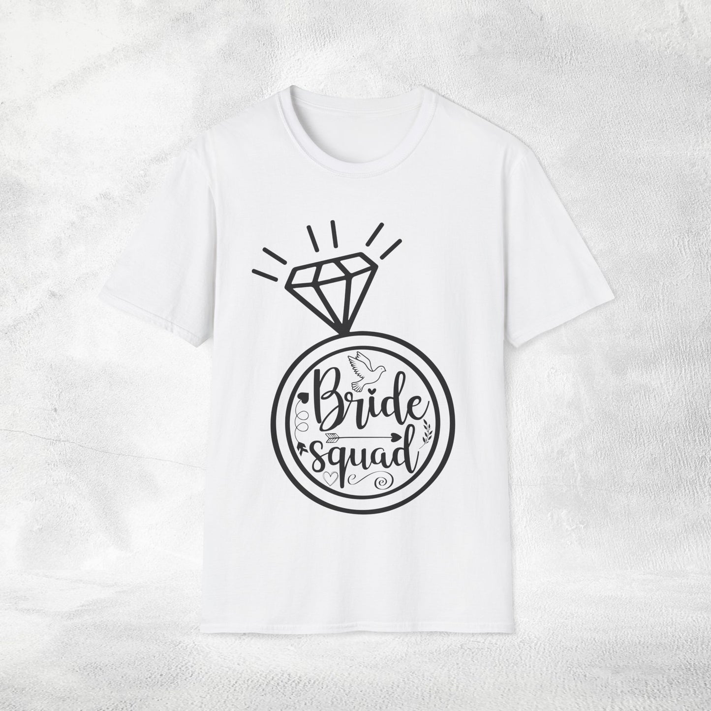 Women T-Shirt bride squad bachelorette party
