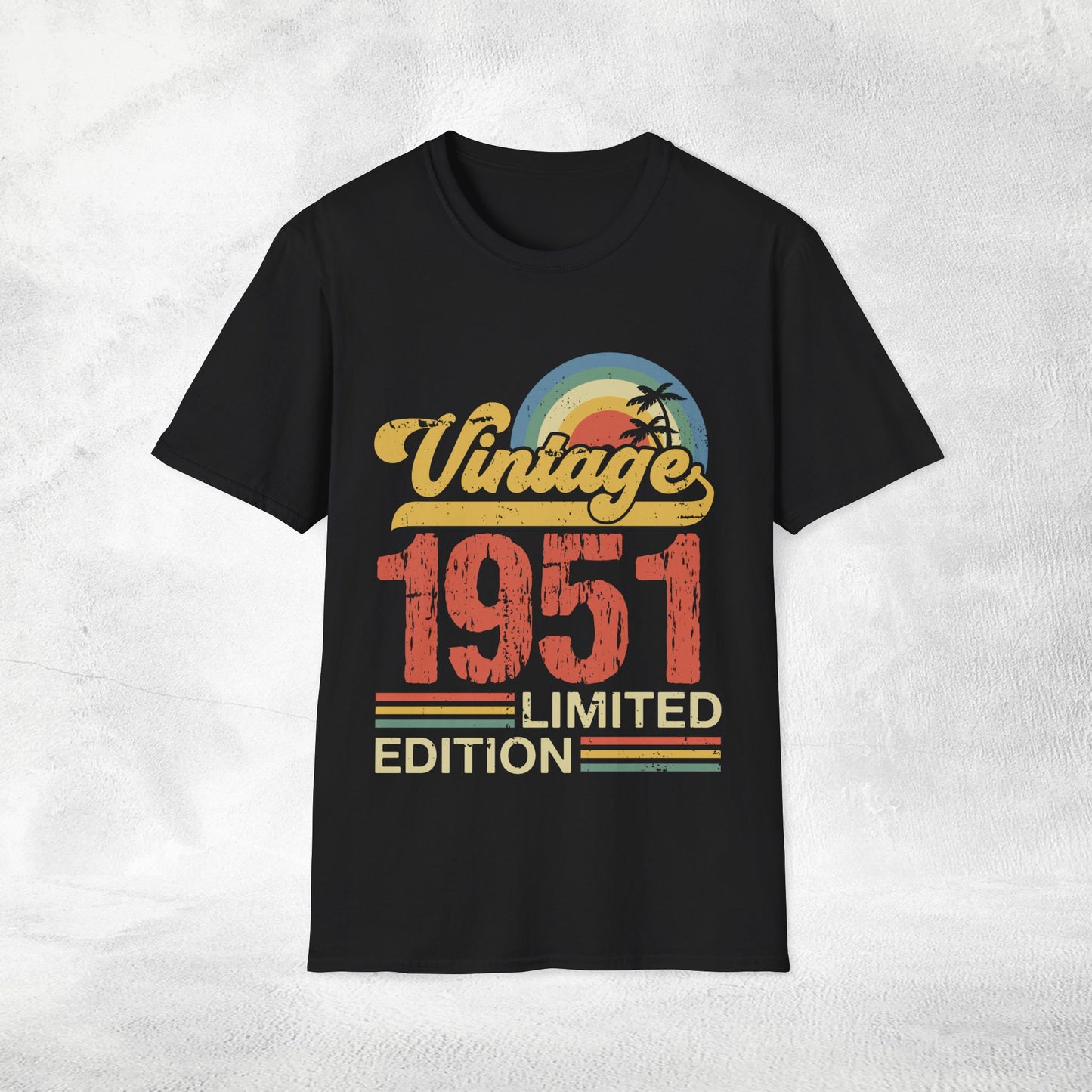Unisex year of birth shirt 1951