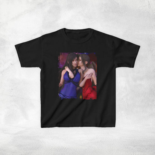 Kids gaming shirt Final Fantasy Tifa Lockhart and Aerith Gainsborough