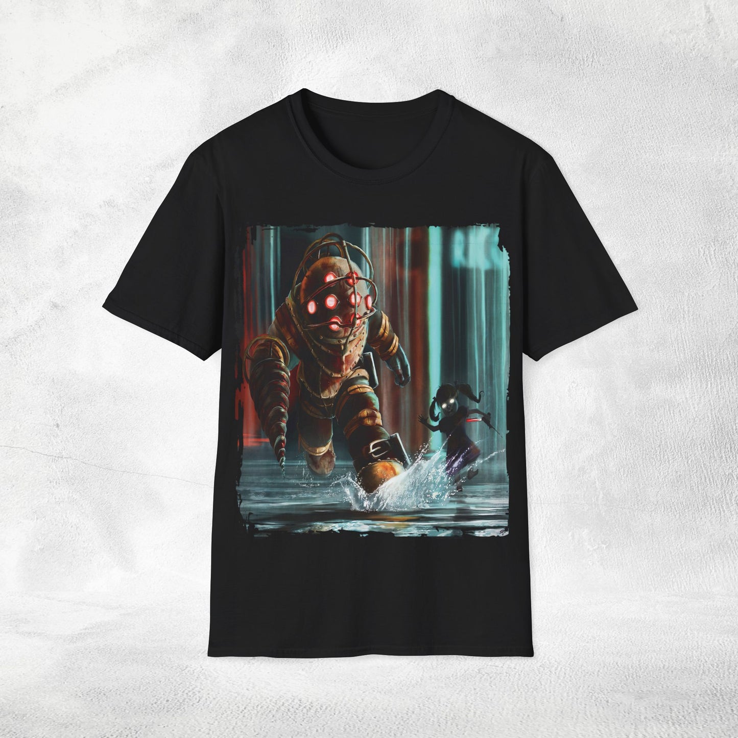 Unisex gaming shirt Bioshock Big Daddy
