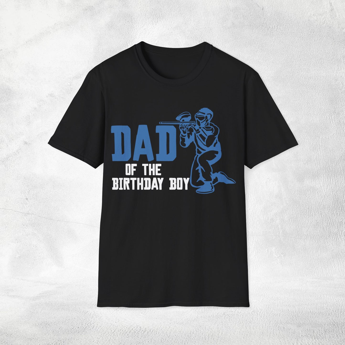 Unisex Paintball shirt Dad of the birthday boy