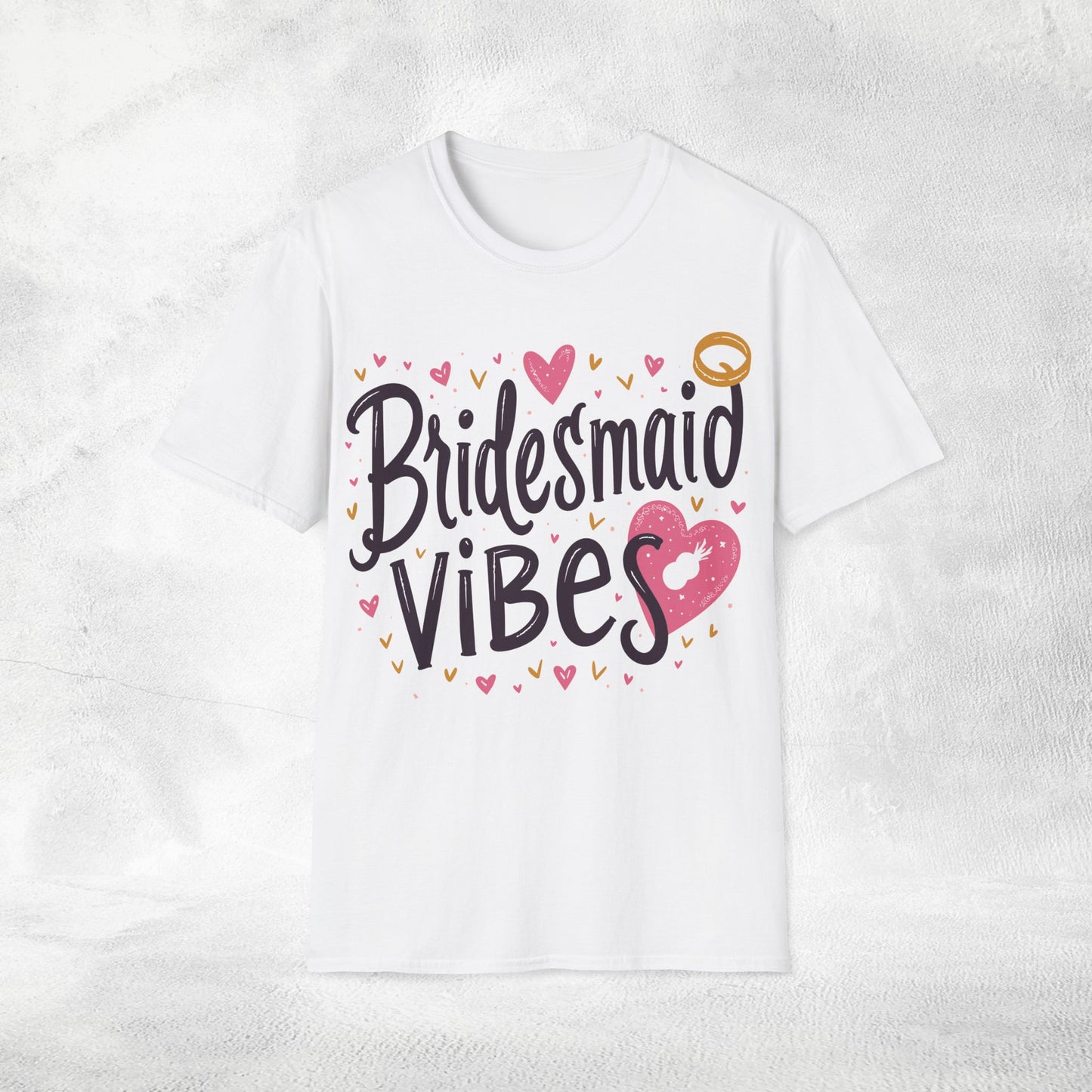 Women T-Shirt Bridesmaid Vibes bachelorette party