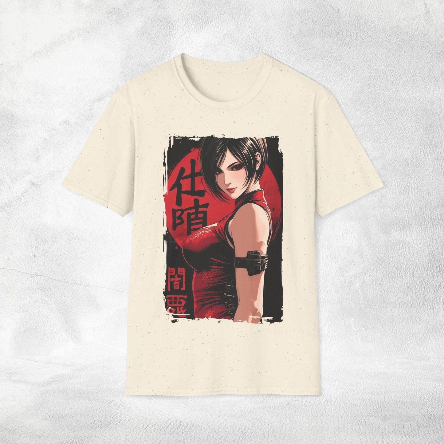 Unisex gaming shirt Resident Evil Ada Wong