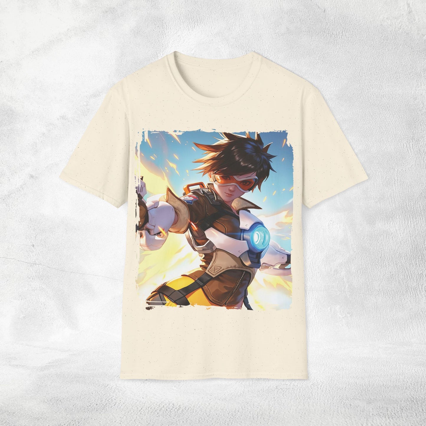 Unisex gaming shirt Overwatch Tracer