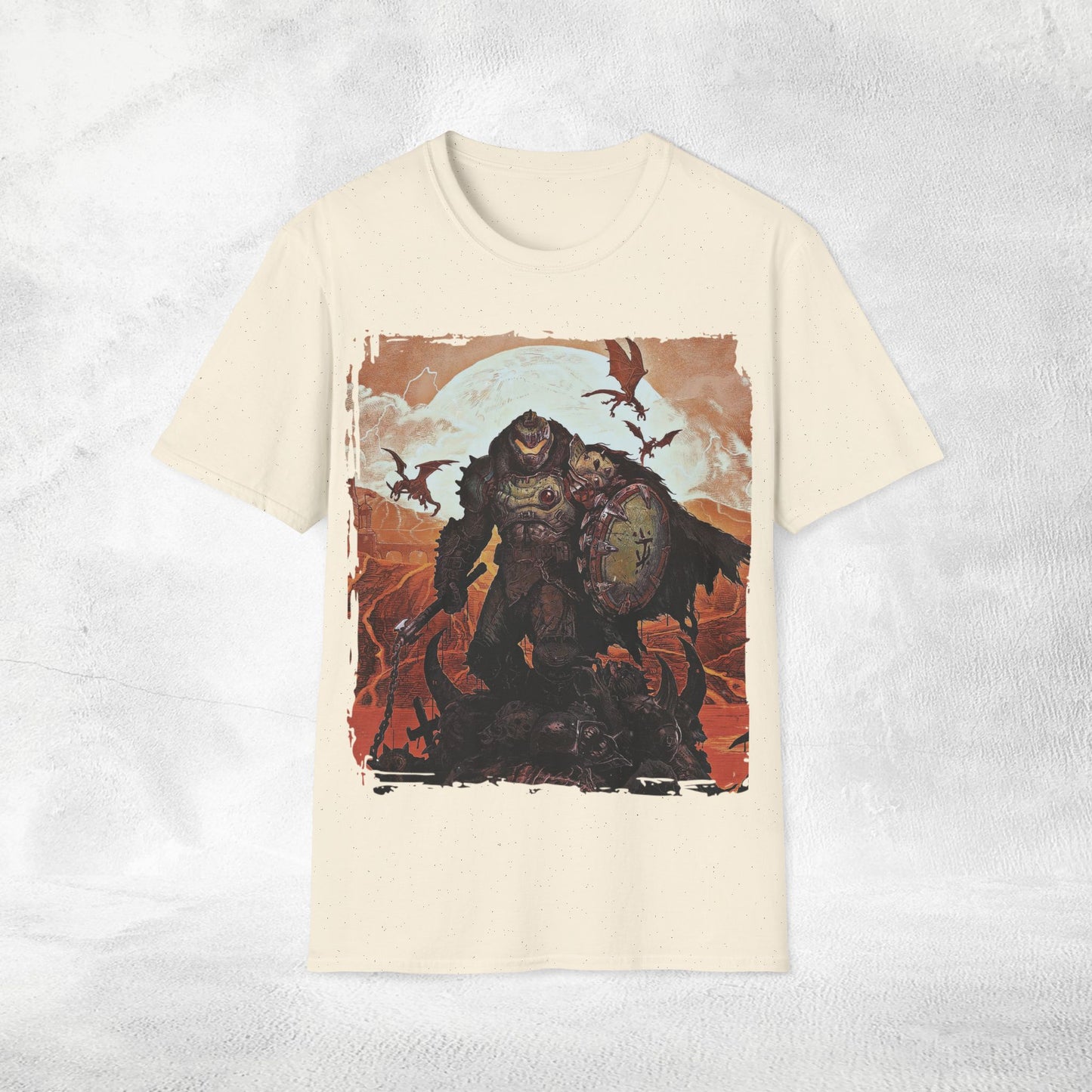 Unisex gaming shirt Doom the Dark Ages