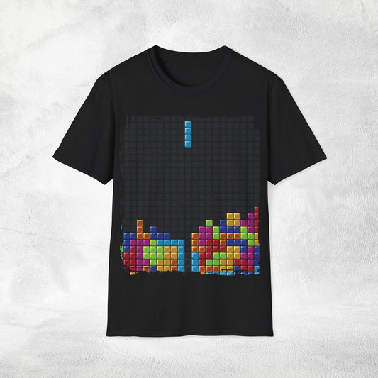 Unisex gaming shirt Tetris Retro Games